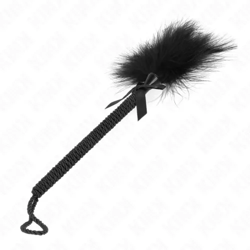 KINK - Kötél nyelű pálca tollvéggel, 25 cm