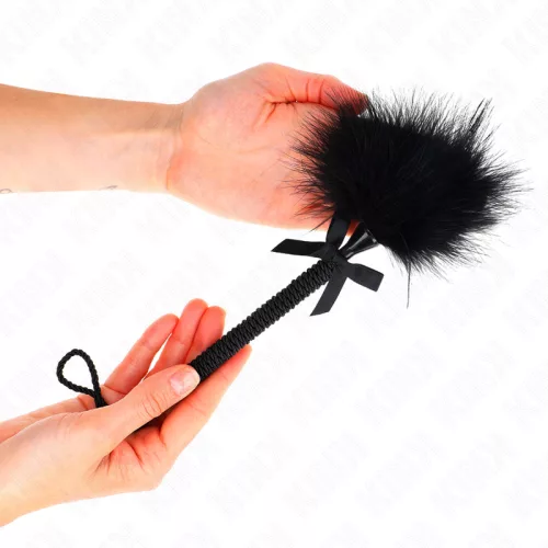 KINK - Kötél nyelű pálca tollvéggel, 25 cm