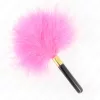 KINK – Pink-arany fém toll csiklandozó, 18 cm