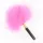 KINK – Pink-arany fém toll csiklandozó, 18 cm