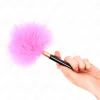KINK – Pink-arany fém toll csiklandozó, 18 cm