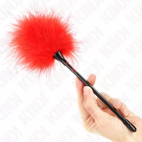 KINK - Tollas csiklandozó, piros, 27 cm