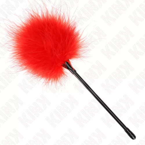 KINK - Tollas csiklandozó, piros, 27 cm