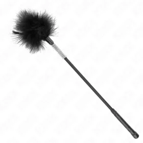 KINK - Csiklandozó toll strasszos nyéllel, 50 cm