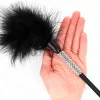 KINK - Csiklandozó toll strasszos nyéllel, 50 cm