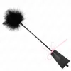 KINK - Csiklandozó toll rózsaszín masnival, 49 cm