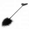 KINK - Csiklandozó toll szív alakú paskolóval, 31 cm