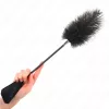 KINK - Strucctollas pálca és paskoló, csipkés nyéllel, 56 cm, fekete