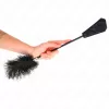 KINK - Strucctollas pálca és paskoló, csipkés nyéllel, 56 cm, fekete
