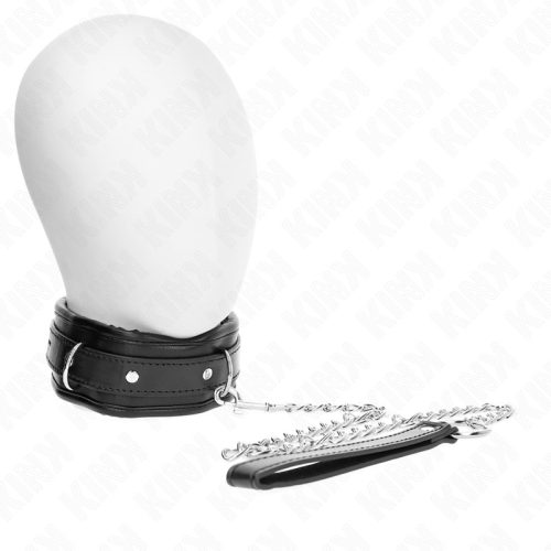KINK – Állítható fém nyakörv pórázzal (Model 1)