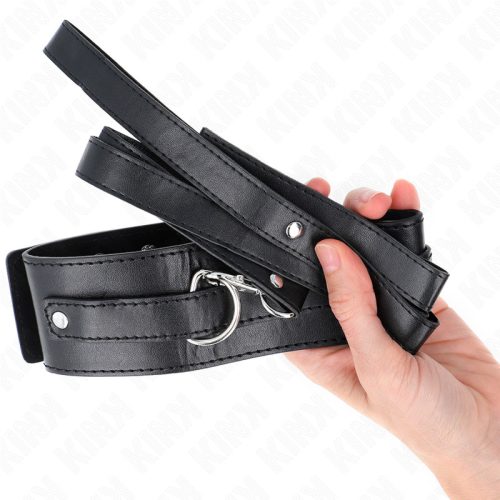 KINK – Prémium állítható nyakörv pórázzal (Model 1)