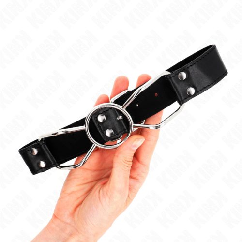 KINK – Fém gyűrűs szájtágító, 60 x 3 cm, M méret (4,5 cm)