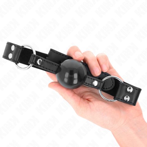 KINK – Puha szilikon golyós szájpecek, 4 cm, állítható