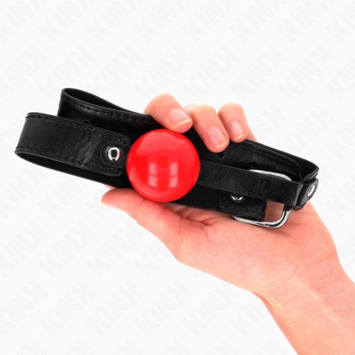 KINK – Puha golyós szájpecek, 4 cm, állítható pánttal