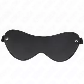 KINK – Bőrhatású szegecses szemkötő, 23 × 9,5 cm