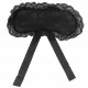 KINK – Csipkés szemkötő, 22,5 × 11 cm, fekete