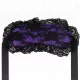 KINK – Csipkés szemkötő, 22,5 × 11 cm, lila