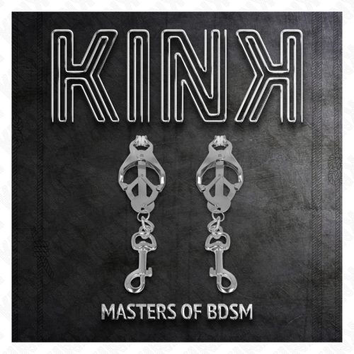 KINK – Japán mellbimbócsíptető kampókkal, állítható, ezüst