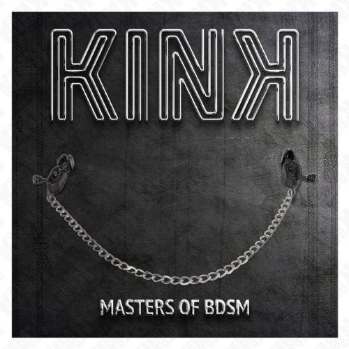 KINK – Lapos láncos mellcsipesz, 30 cm, ezüst színű