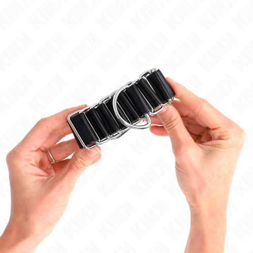 KINK – Állítható, csuklós kialakítású fekete csuklórögzítő szett