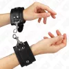 KINK – Zárható, állítható csuklóbilincs párnázással, fekete