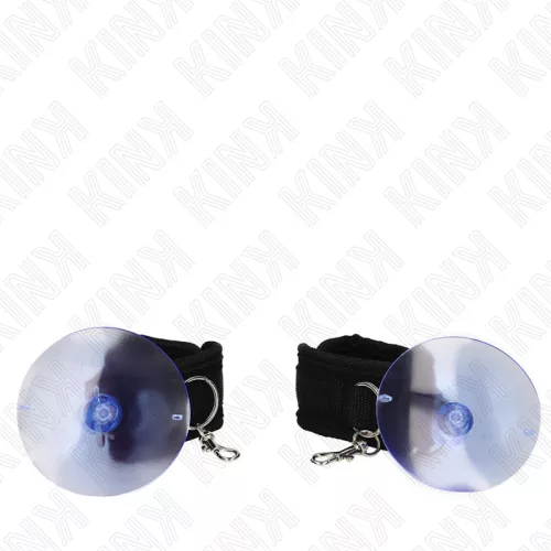 KINK – Tapadókorongos, állítható csuklóbilincs, fekete