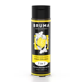   BRUMA – Premium 3 az 1-ben melegítő masszázsolaj, pina colada ízű, 100 ml