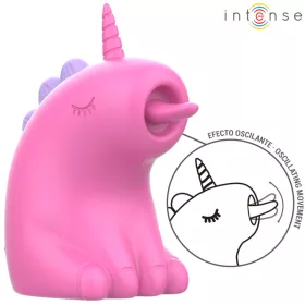   INTENSE – Pinkie újratölthető csiklóizgató 360°-ban forgó nyelvvel, unikornis