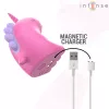 INTENSE – Pinkie újratölthető csiklóizgató 360°-ban forgó nyelvvel, unikornis