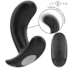 INTENSE – Chandler távirányítós anál plug, 10 rezgésmód, újratölthető, fekete