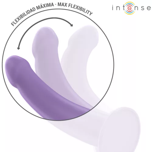 INTENSE – Eddie távirányítós vibrátor tapadókoronggal, 10 rezgésmód, újratölthető, lila