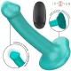 INTENSE – Katie vibrátor távirányítóval, 10 rezgésmód, újratölthető, kék, 16 cm