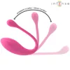 INTENSE – Janice U alakú dupla stimulációs vibrátor távirányítóval, újratölthető, pink