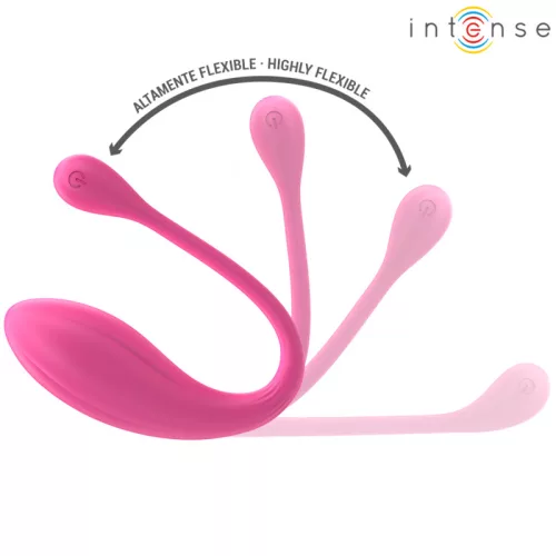 INTENSE – Janice U alakú dupla stimulációs vibrátor távirányítóval, újratölthető, pink