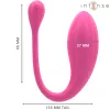 INTENSE – Janice U alakú dupla stimulációs vibrátor távirányítóval, újratölthető, pink