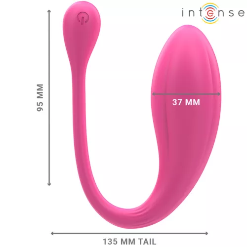 INTENSE – Janice U alakú dupla stimulációs vibrátor távirányítóval, újratölthető, pink