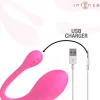 INTENSE – Janice U alakú dupla stimulációs vibrátor távirányítóval, újratölthető, pink
