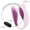 INTENSE – Annie U alakú vibrátor és stimulátor távirányítóval, újratölthető, lila