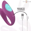 INTENSE – Annie U alakú vibrátor és stimulátor távirányítóval, újratölthető, lila