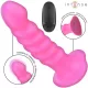 INTENSE – Cindy spirál dizájnú távirányítós vibrátor, 10 rezgésmód, újratölthető, rózsaszín, 19 cm