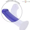 INTENSE – Victoria távirányítós vibrátor tapadókoronggal, 10 rezgésmód, újratölthető, sötétkék