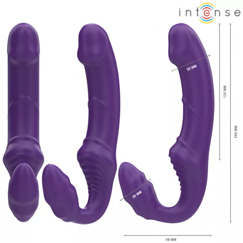 INTENSE – Jill újratölthető, pánt nélküli párvibrátor távirányítóval