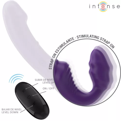 INTENSE – Jill újratölthető, pánt nélküli párvibrátor távirányítóval