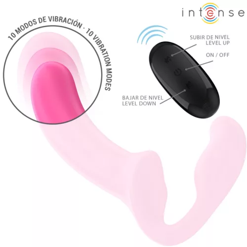 INTENSE – Amy újratölthető, pánt nélküli párvibrátor távirányítóval