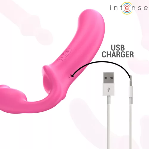 INTENSE – Amy újratölthető, pánt nélküli párvibrátor távirányítóval