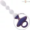 INTENSE – Jackie távirányítós vibrációs anál plug, 10 rezgésmód, újratölthető, fekete