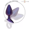 INTENSE – Michael távirányítós vibrációs anál plug, 10 rezgésmód, újratölthető, fekete