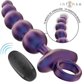   INTENSE – Tito vibrációs anál plug távirányítóval, újratölthető, 10 rezgésmód, fekete