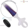 INTENSE – Marlon távirányítós vibrációs anál plug, 10 rezgésmód, újratölthető, fekete