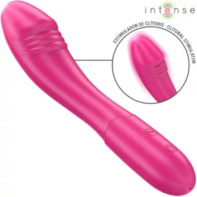   INTENSE – Belinda flexibilis újratölthető vibrátor, 19 cm, pink